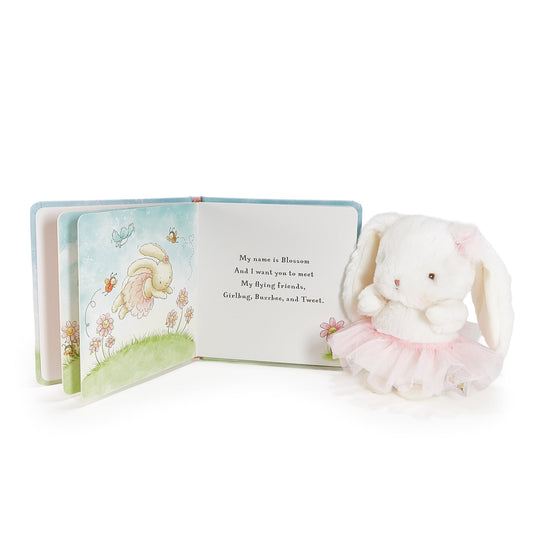 Cricket Island Blossom Bunny Book & Plush Bundle