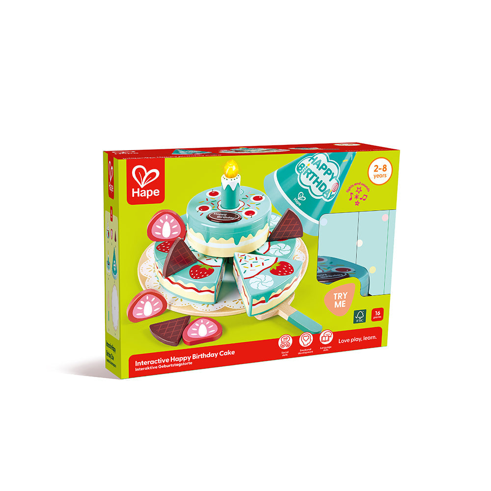 Interactive Happy Birthday Cake