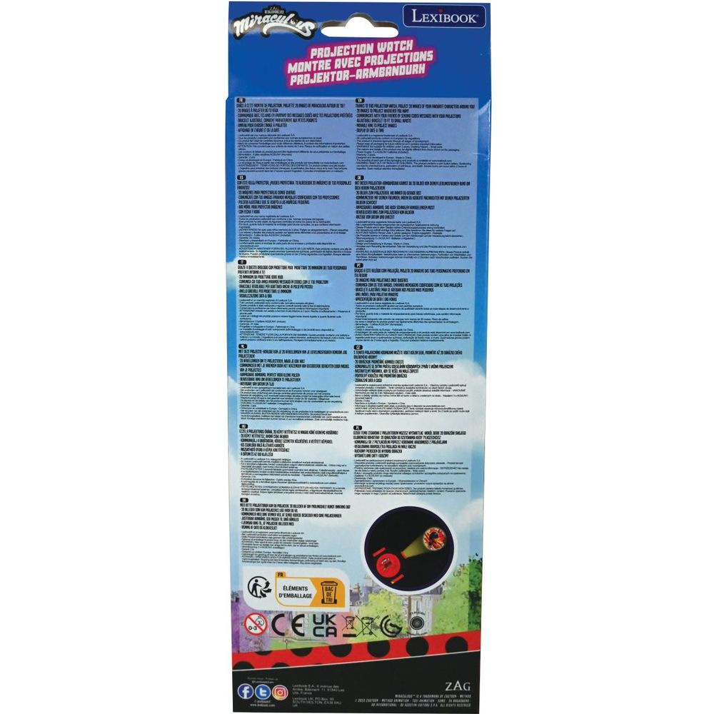 Miraculous Digital Projection Watch