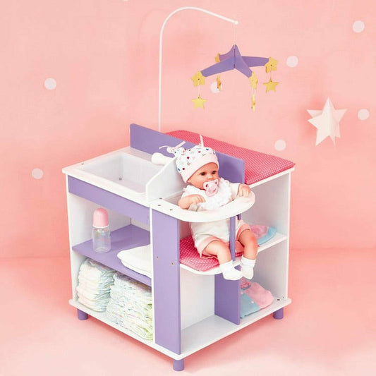 Olivia's Little World - Little Princess Baby Doll Changing Station with Storage