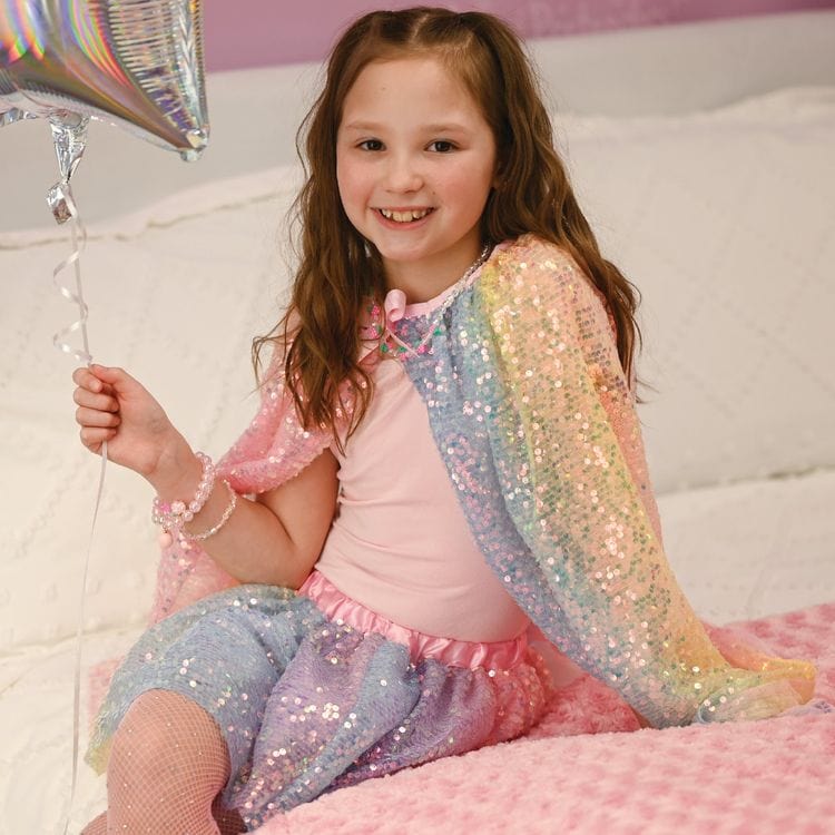 Ombre Sequins Skirt - Size 4-6 Years