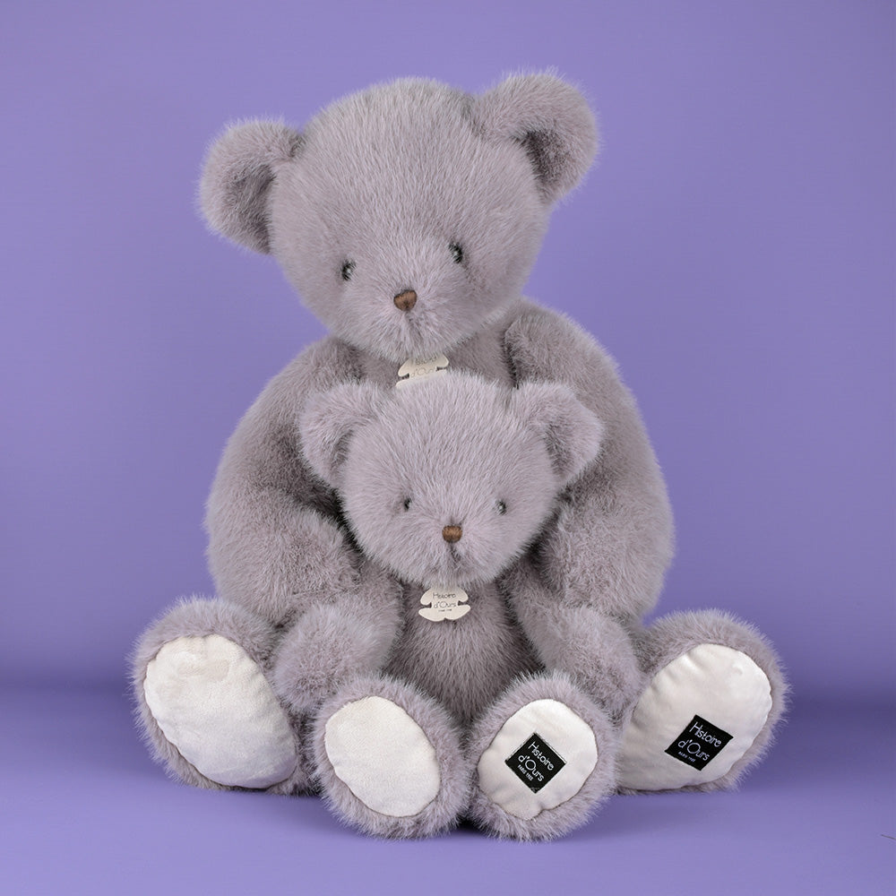 Small Teddy Bear - Grey Lavender