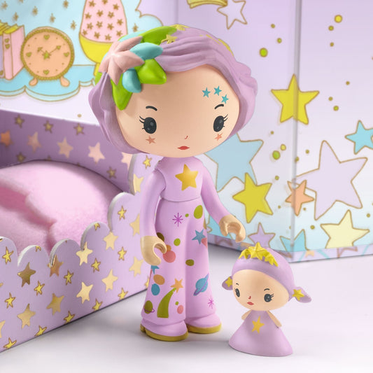 Tinyly Violet Tinyroom with Figurines