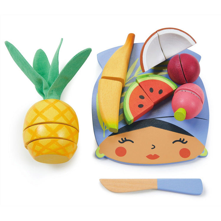 Wooden Tropical Fruit Chopping Board