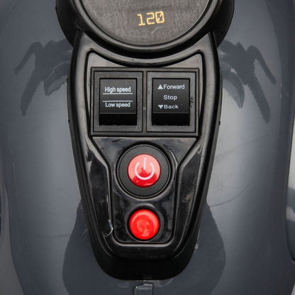 12V Kids Cruiser 1-Seater Motorcycle - Black