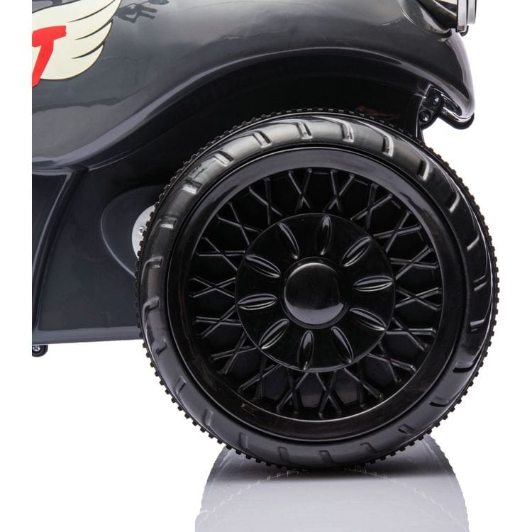 12V Kids Cruiser 1-Seater Motorcycle - Black