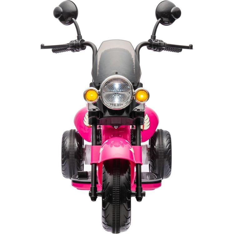 12V Kids Cruiser 1-Seater Motorcycle - Pink
