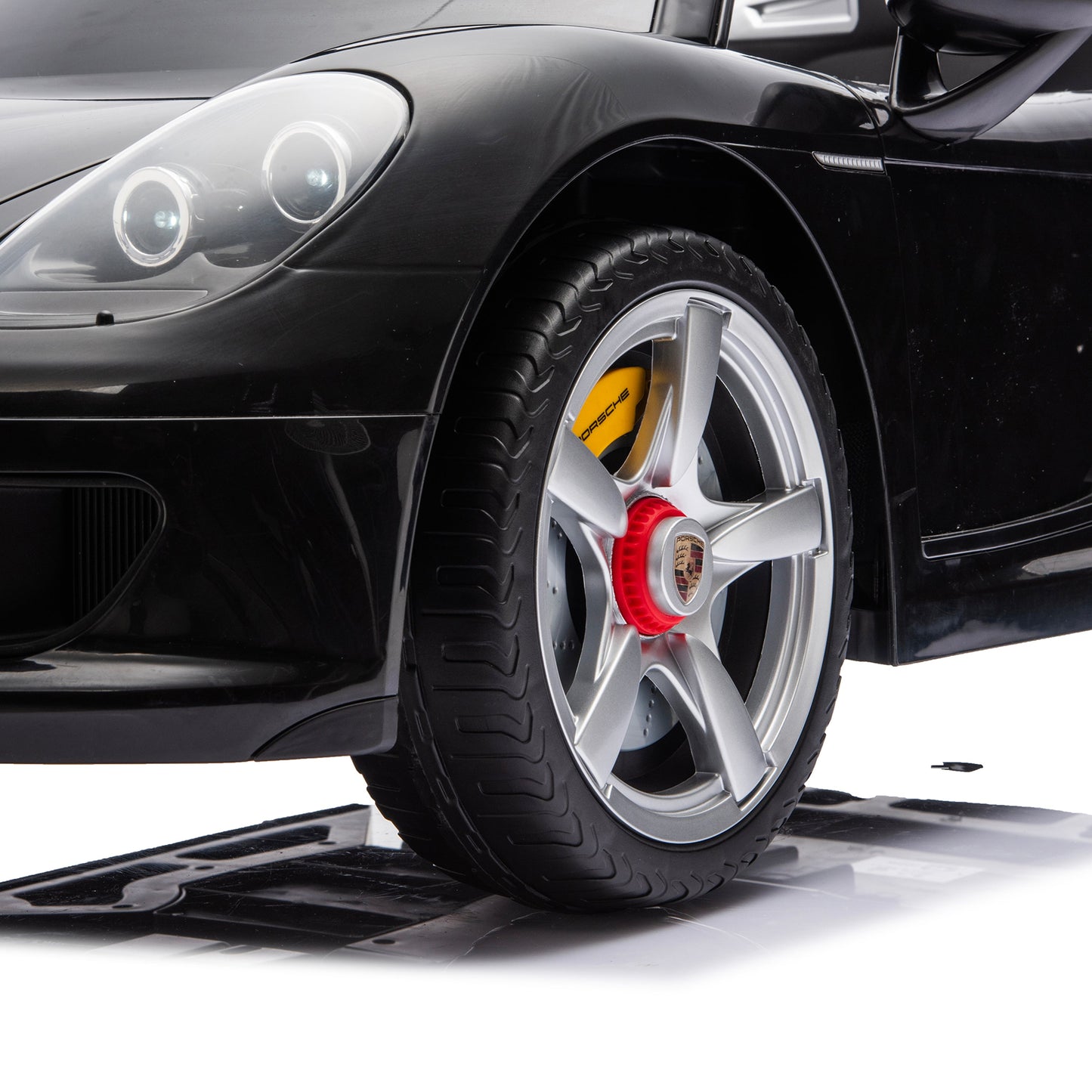 12V Porsche Carrera GT 1 Seater Ride On Car - Black