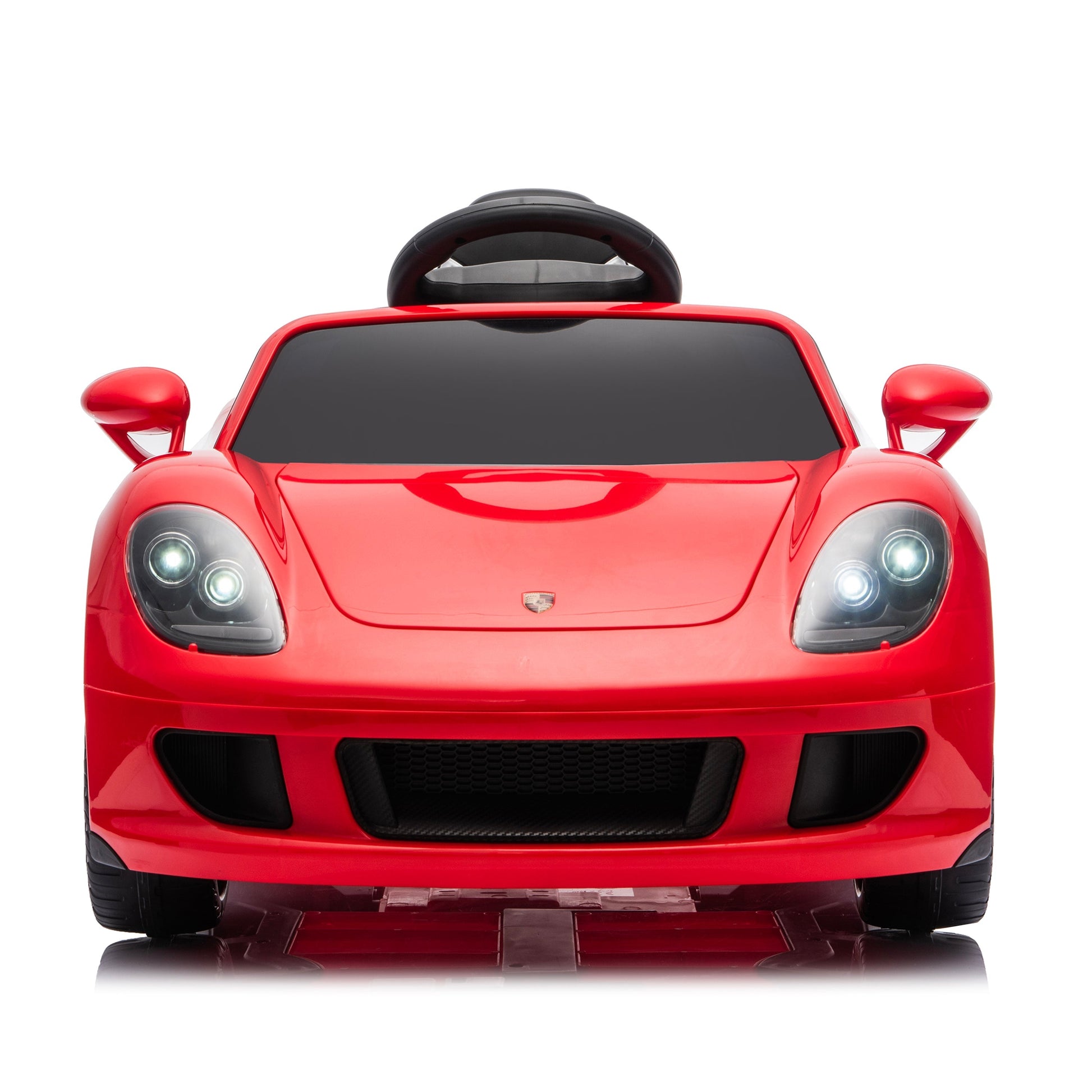 12V Porsche Carrera GT 1 Seater Ride On Car - Red