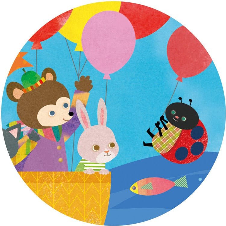 16-Piece Hot Air Balloon Jigsaw Puzzle