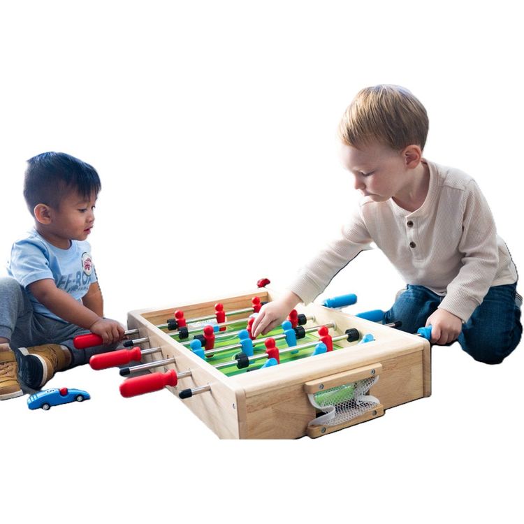 2 in 1 Tabletop Game: Foosball & Hockey