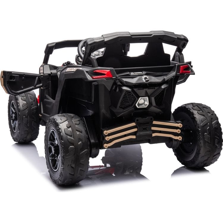 24V Can Am Maverick 1-Seater UTV Ride On - Khaki