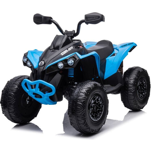 24V Can Am Renegade 1-Seater ATV Ride On - Blue