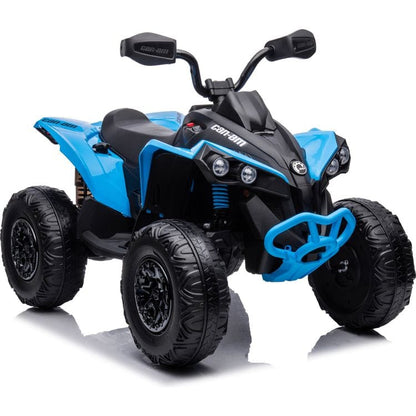 24V Can Am Renegade 1-Seater ATV Ride On - Blue