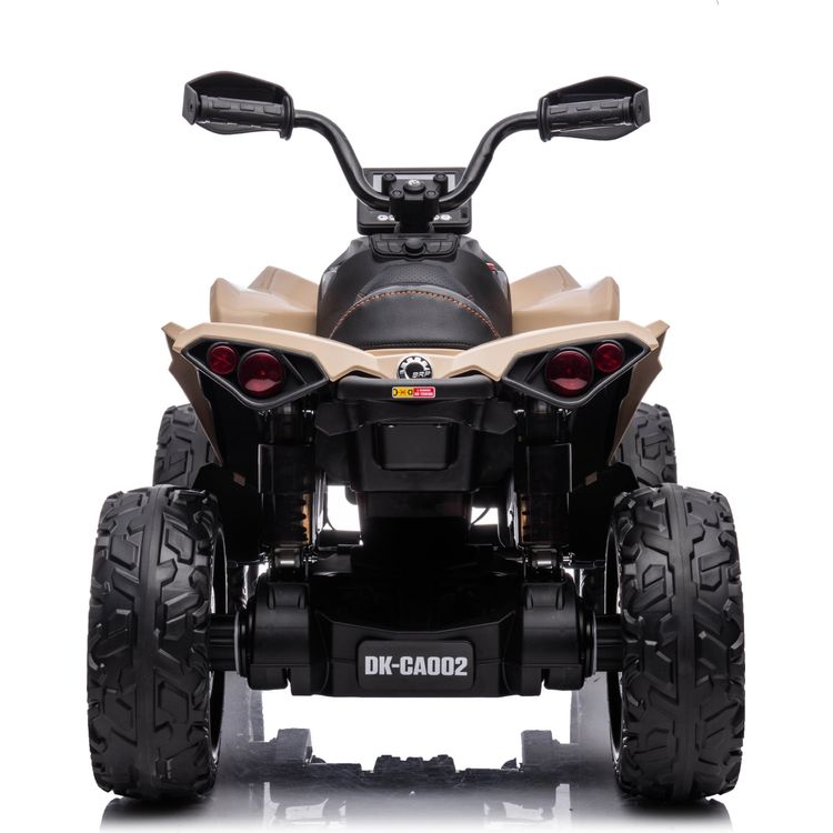 24V Can Am Renegade 1-Seater ATV Ride On - Khaki