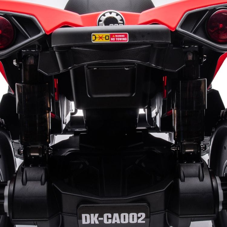 24V Can Am Renegade 1-Seater ATV Ride On - Red