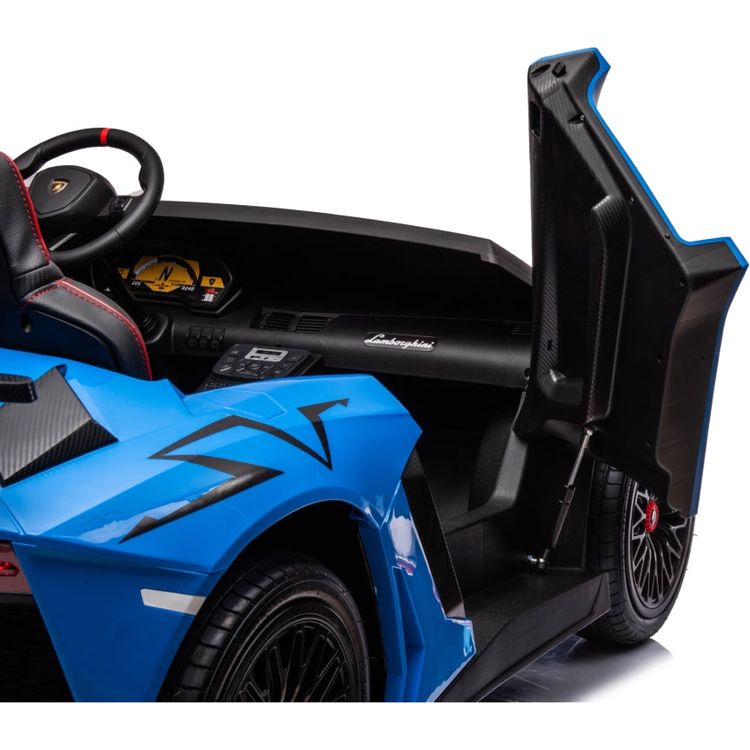 24V Lamborghini Aventador 2 Seater Ride on Car - Blue