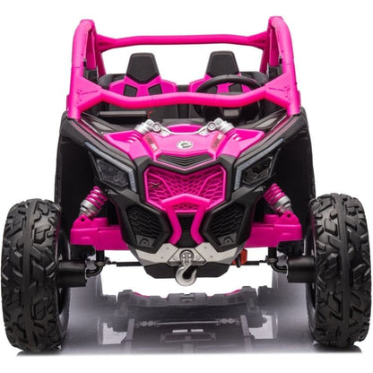 2x24V 4x4 Can Am Maverick 2 Seater Ride on UTV - Pink
