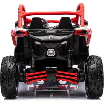 2x24V 4x4 Can Am Maverick 2 Seater Ride on UTV - Red