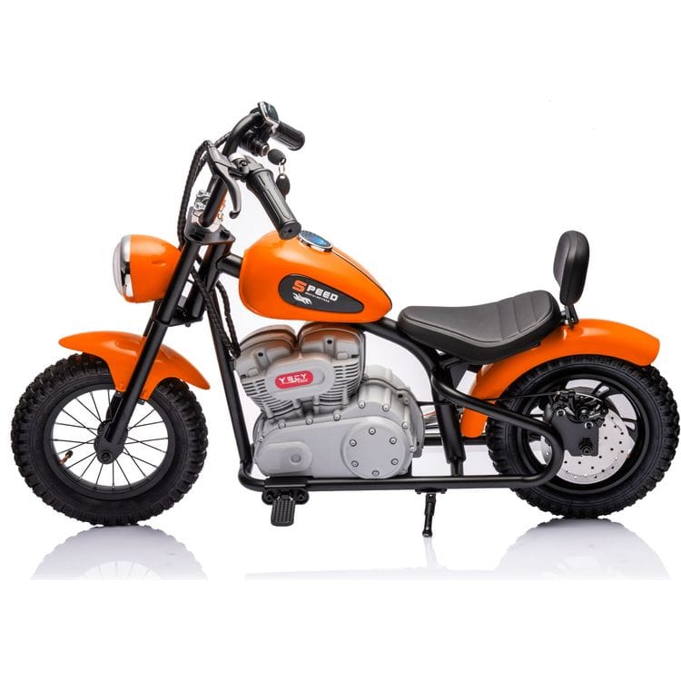 36V Freddo e-Chopper Ride On - Orange