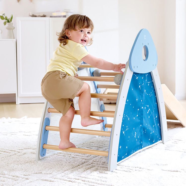 4-in-1 Climb 'n' Slide Gym Set