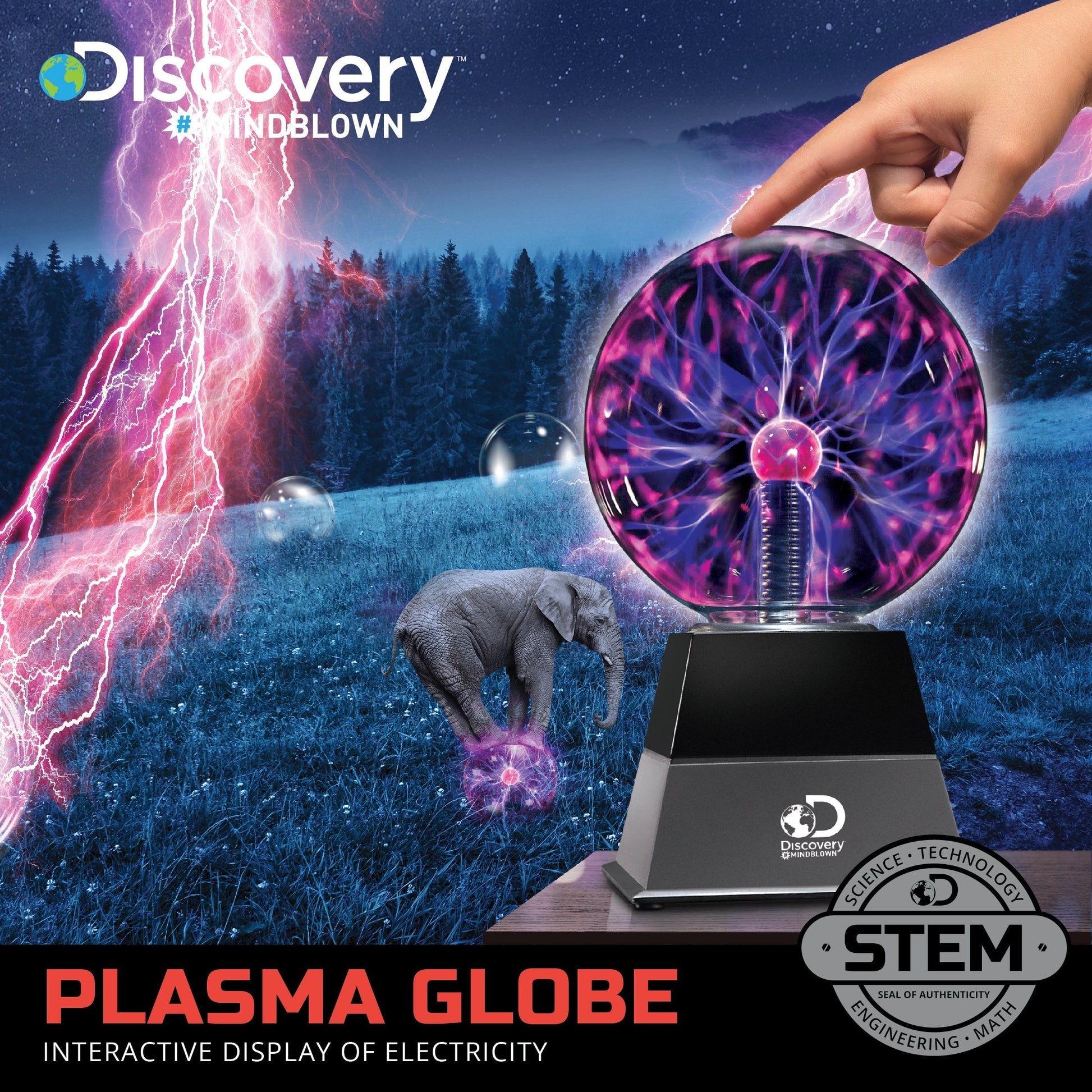 6" Plasma Globe Lamp