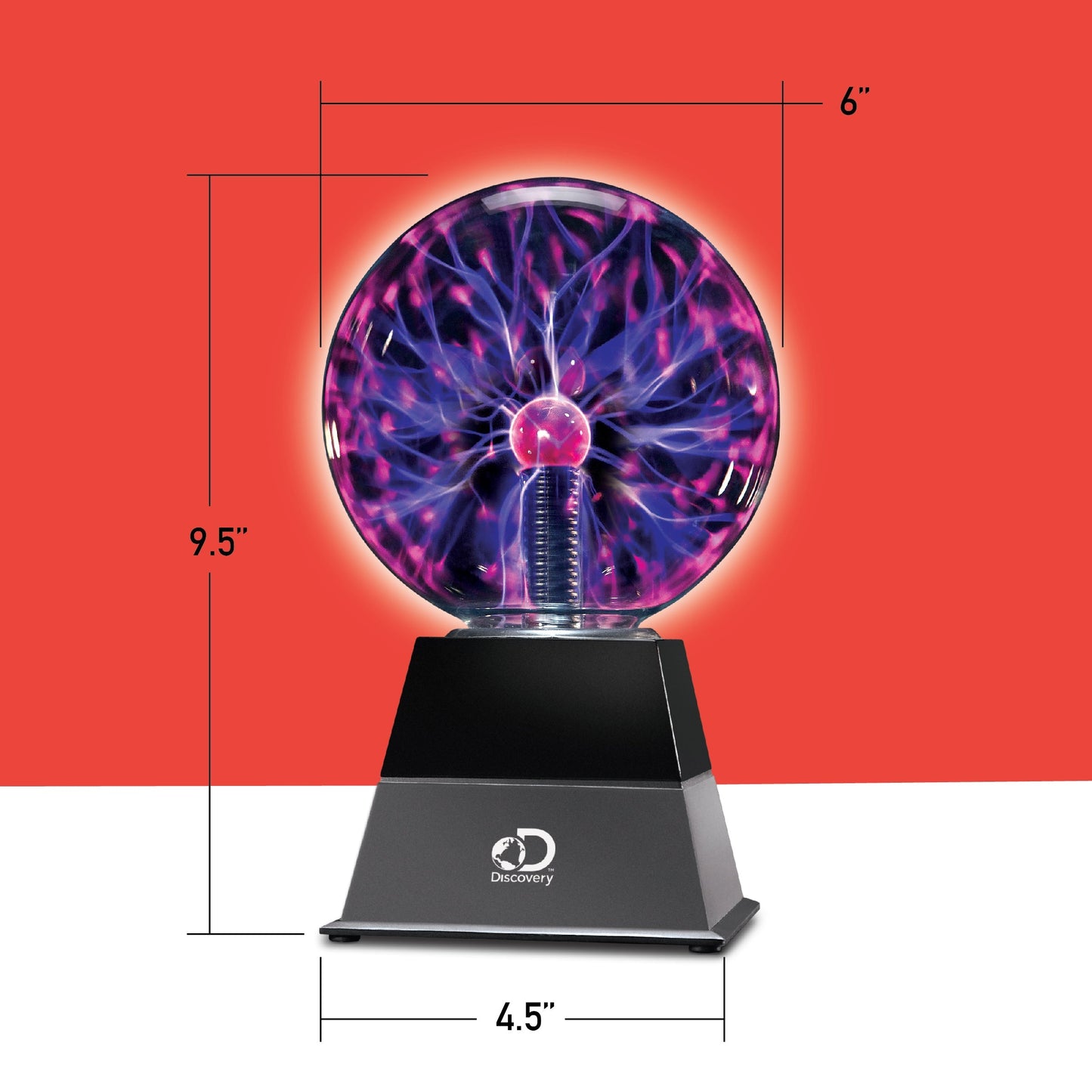 6" Plasma Globe Lamp