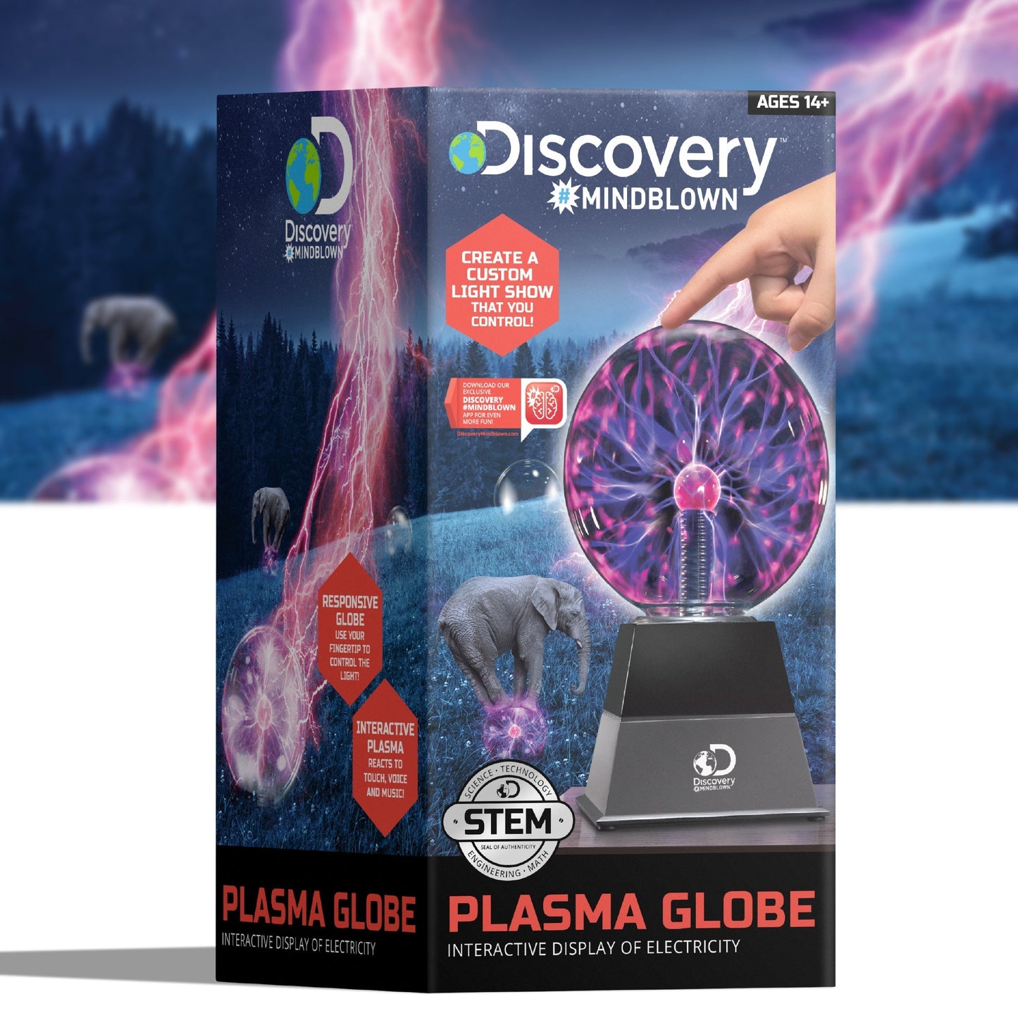 6" Plasma Globe Lamp
