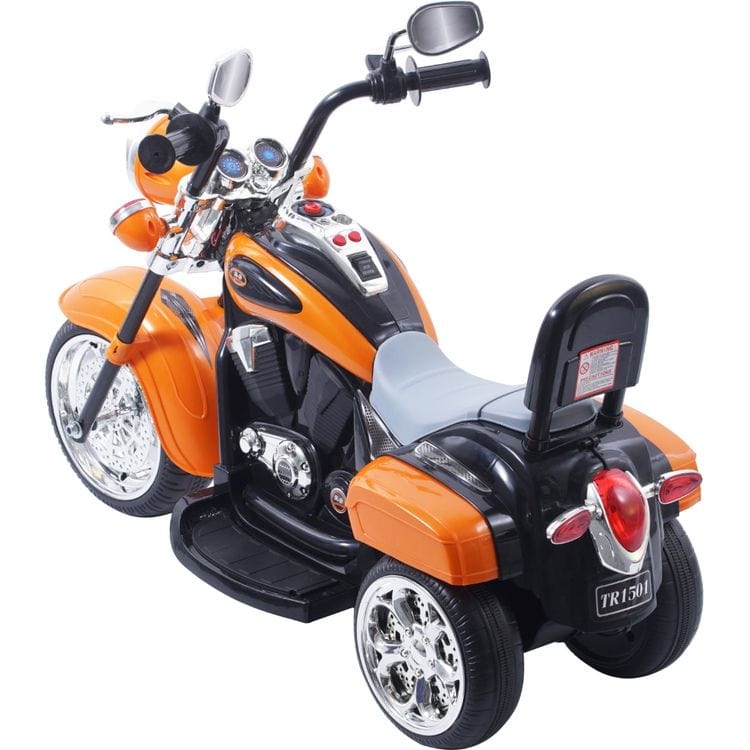 6V Freddo Toys Chopper Style Ride On Trike - Orange
