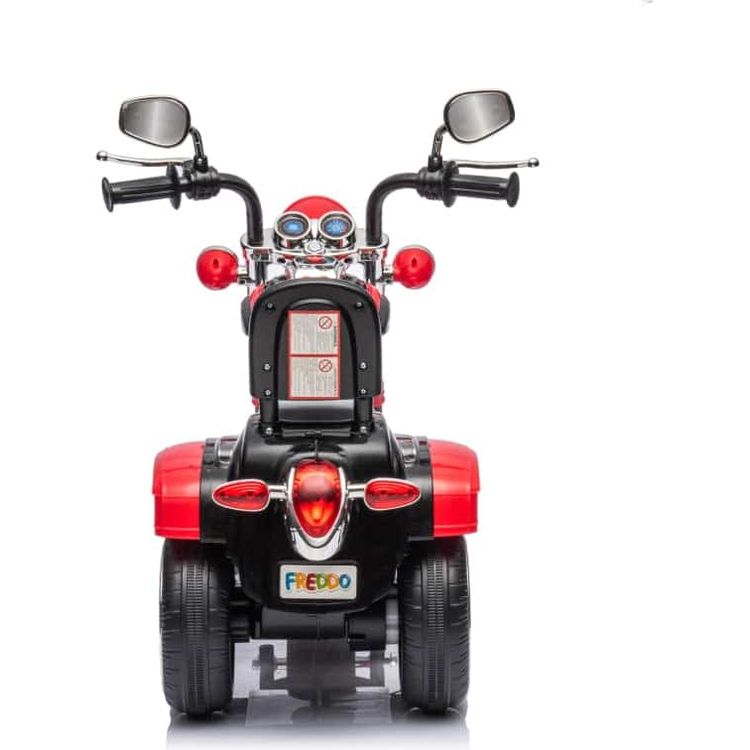 6V Freddo Toys Chopper Style Ride on Trike - Red