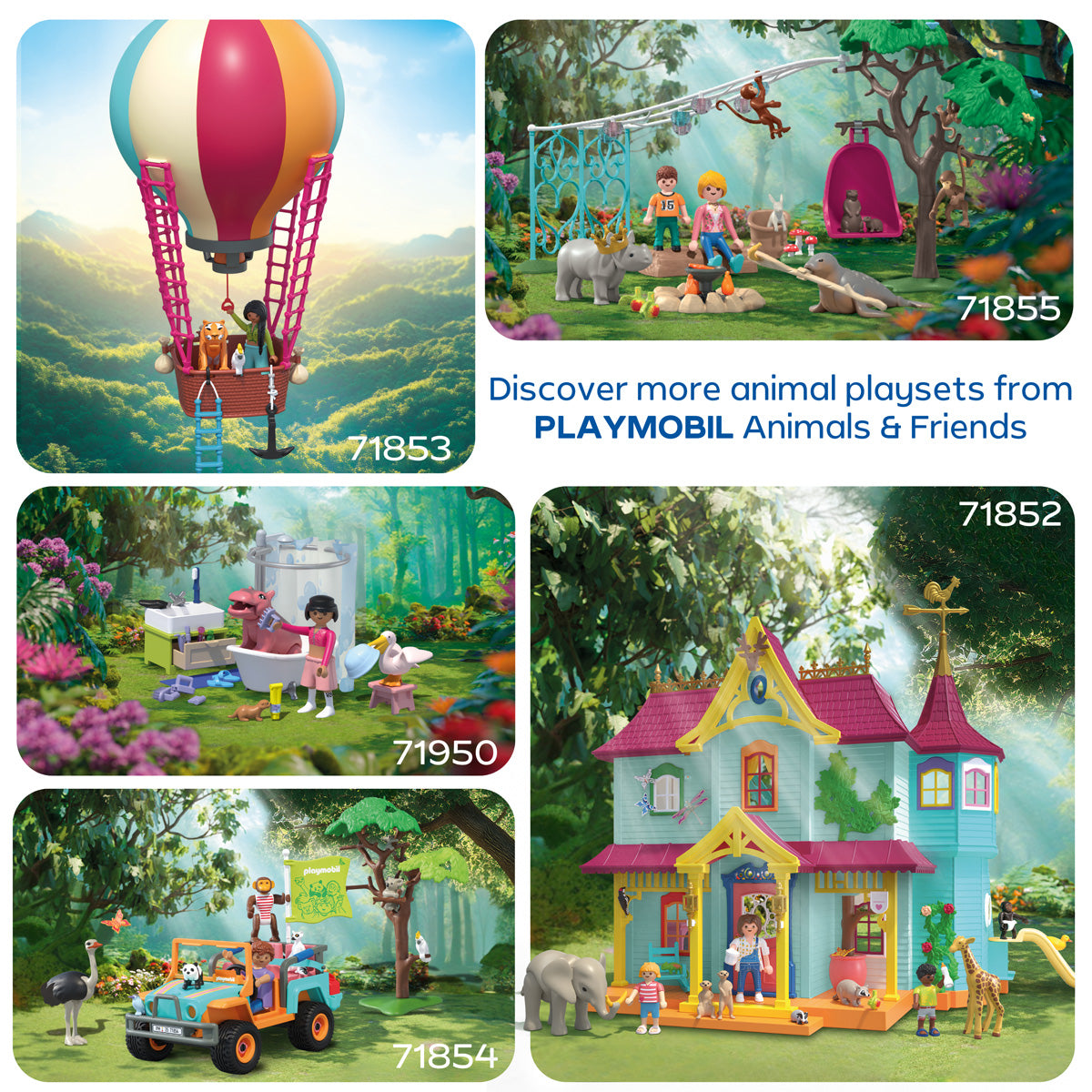 Animal Mansion Playset