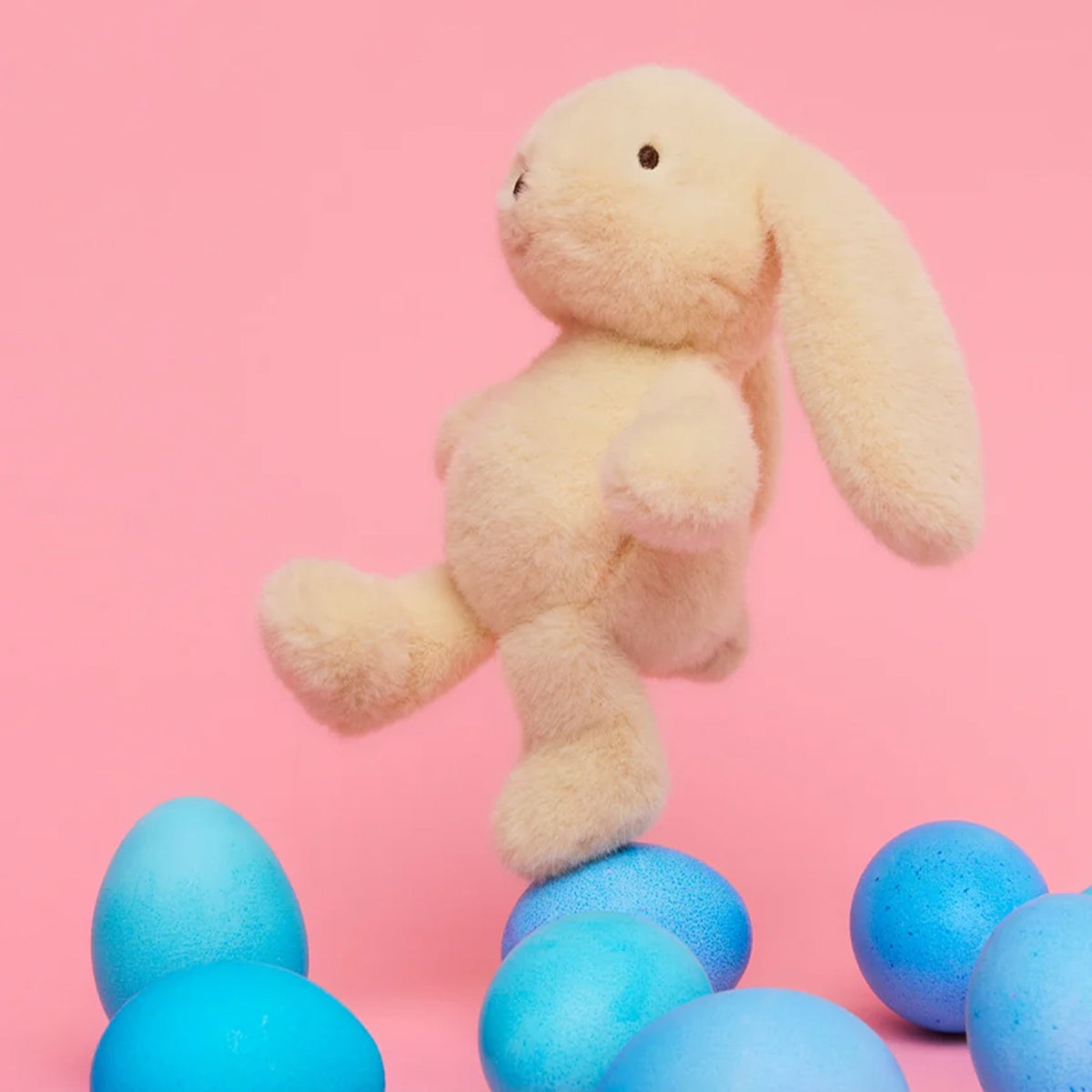 BT CHAPS Bubbles Bunny ECO Plush Yellow - 9"