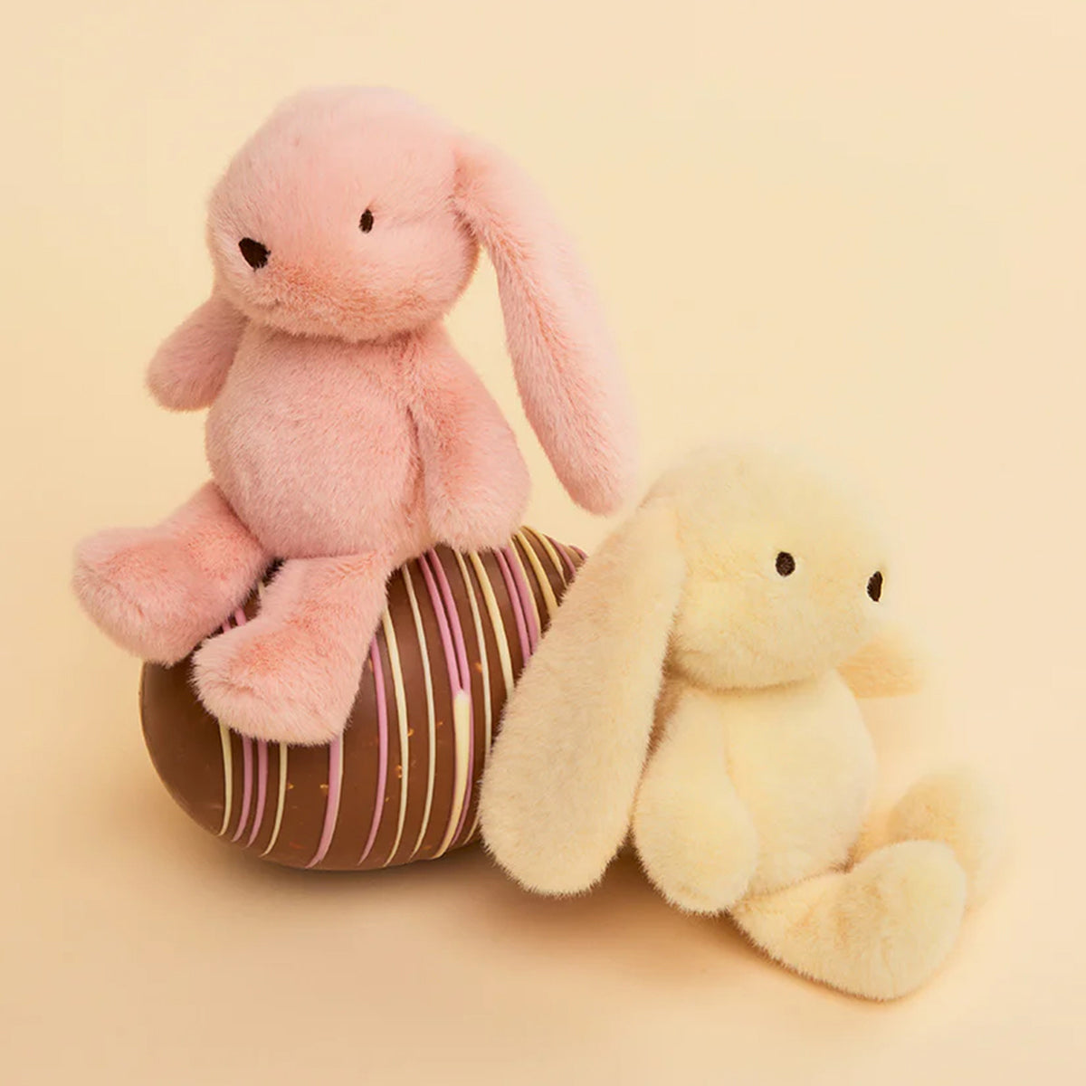 BT CHAPS Bubbles Bunny ECO Plush Yellow - 9"
