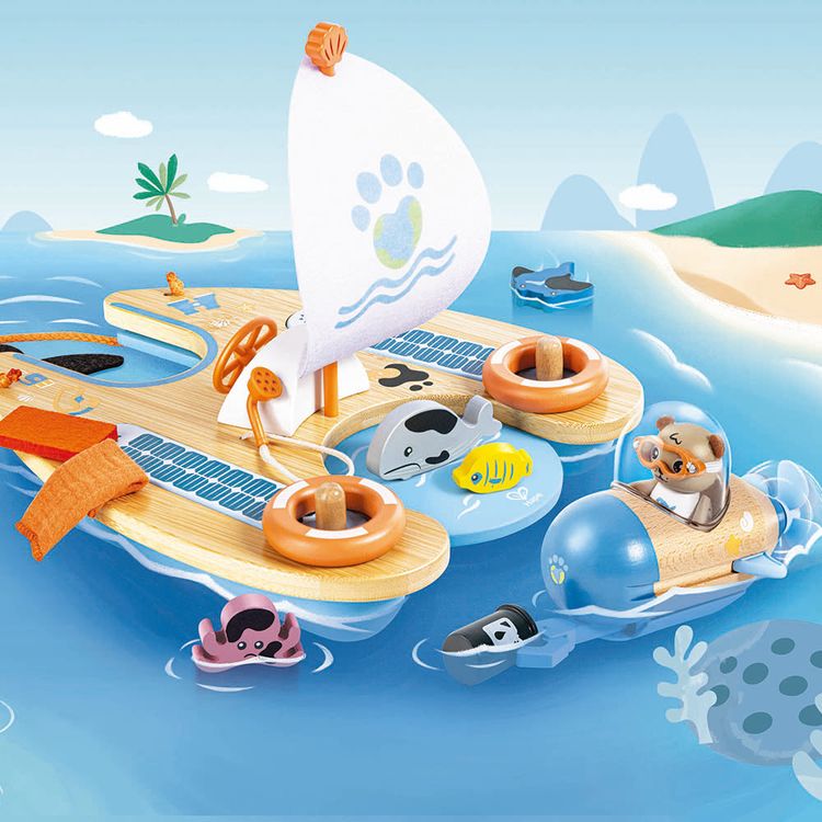 Ben's Eco Catamaran Playset