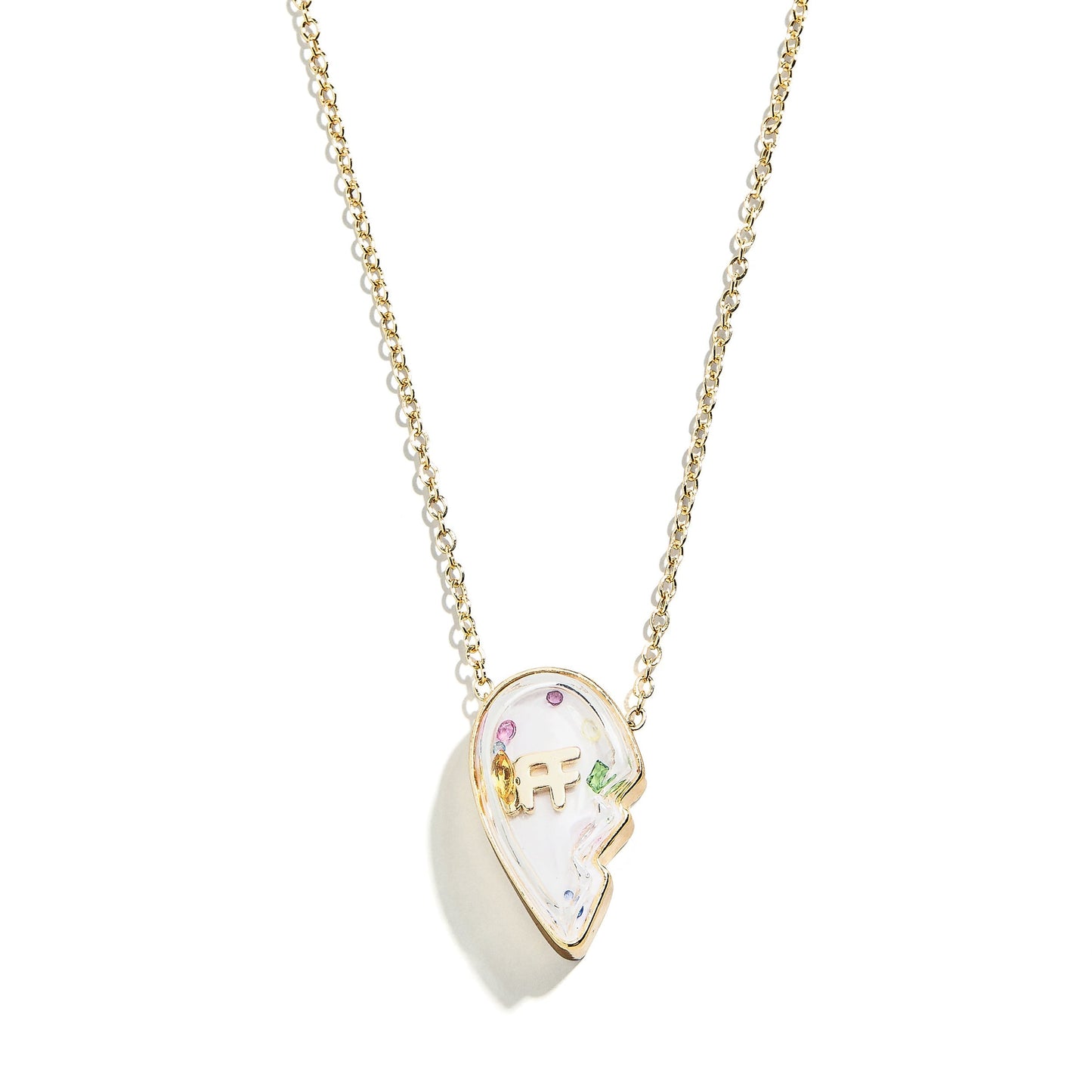 Best Friends Forever Kids' Heart Necklace Set