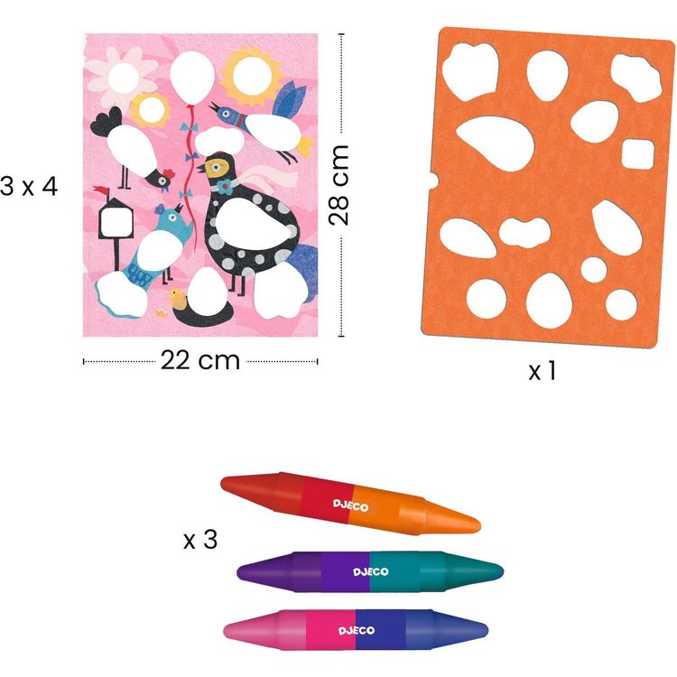 Birdie & Co Beginner's Coloring Set