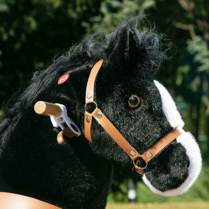 Black Model U Ride-On Horse - 7+ Years