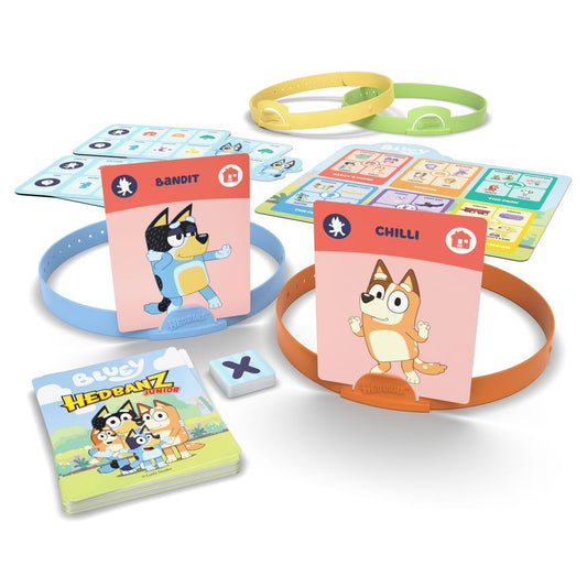 Bluey Hedbanz Jr. Picture Guessing Card Game