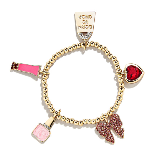 Born To Shop Kids' Charm Bracelet