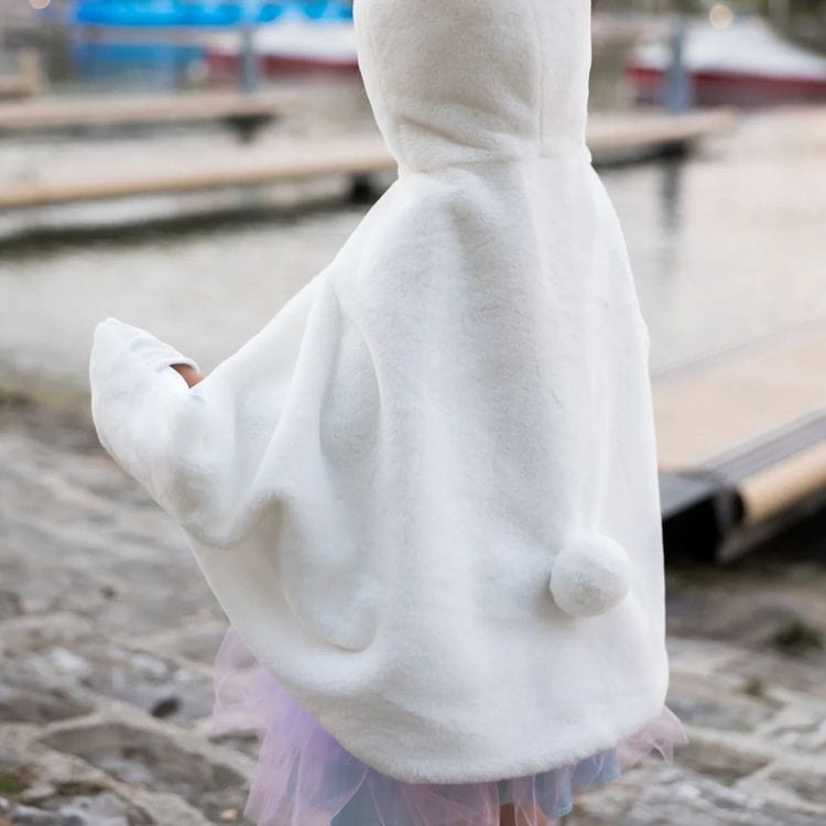 Bunny Cuddle Cape - Size 4-6 Years