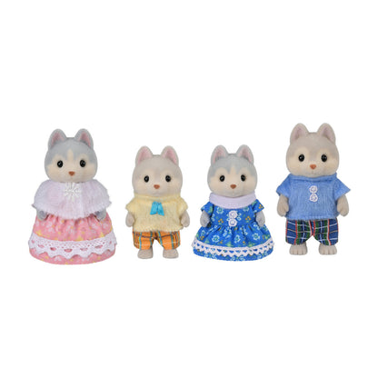 Calico Critters Husky Family Collectible Doll Figures