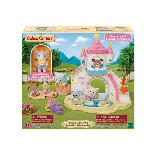 Calico Critters Nursery Sandbox & Pool Playset