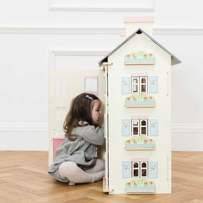 Cherry Tree Hall Wooden Dollhouse
