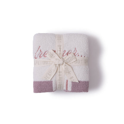 CozyChic Starry Daydreamer Stroller Blanket - Teaberry Multi