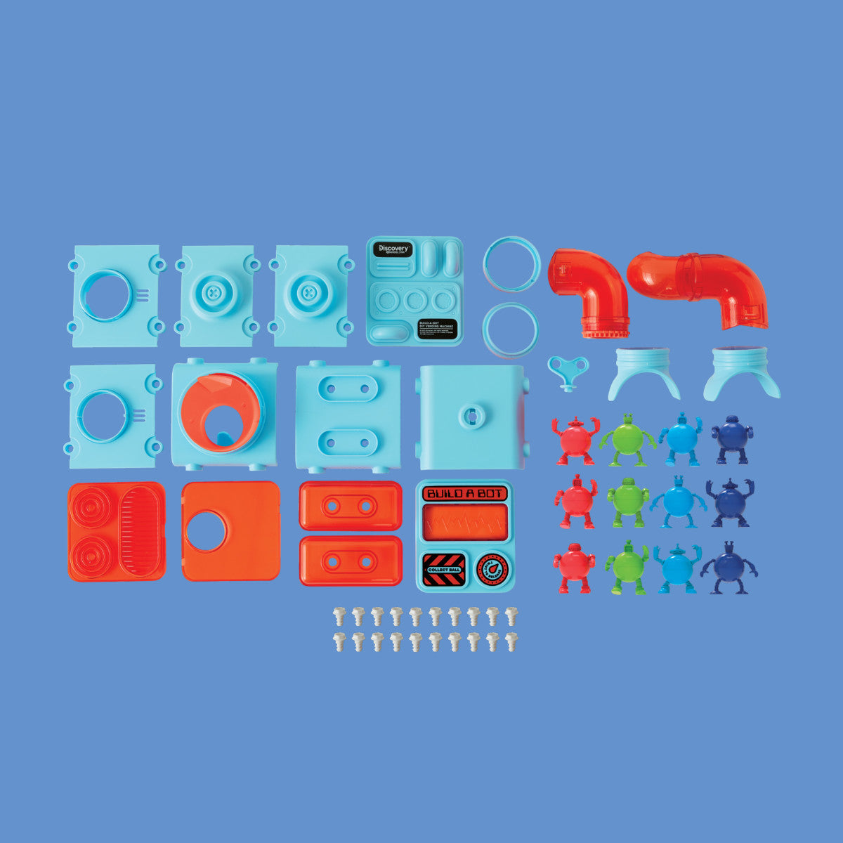 DIY Prize-Pod Robot 52-Piece Retro Vending Machine Build Kit