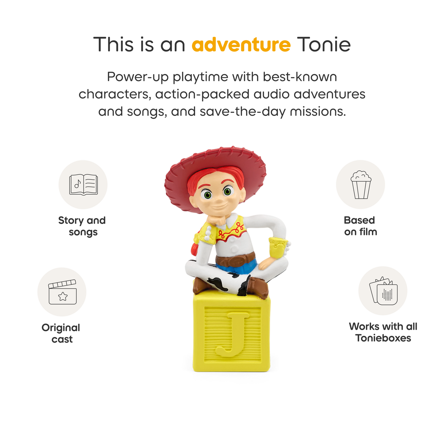 Disney & Pixar Toy Story 3 & 4: Jessie Tonie