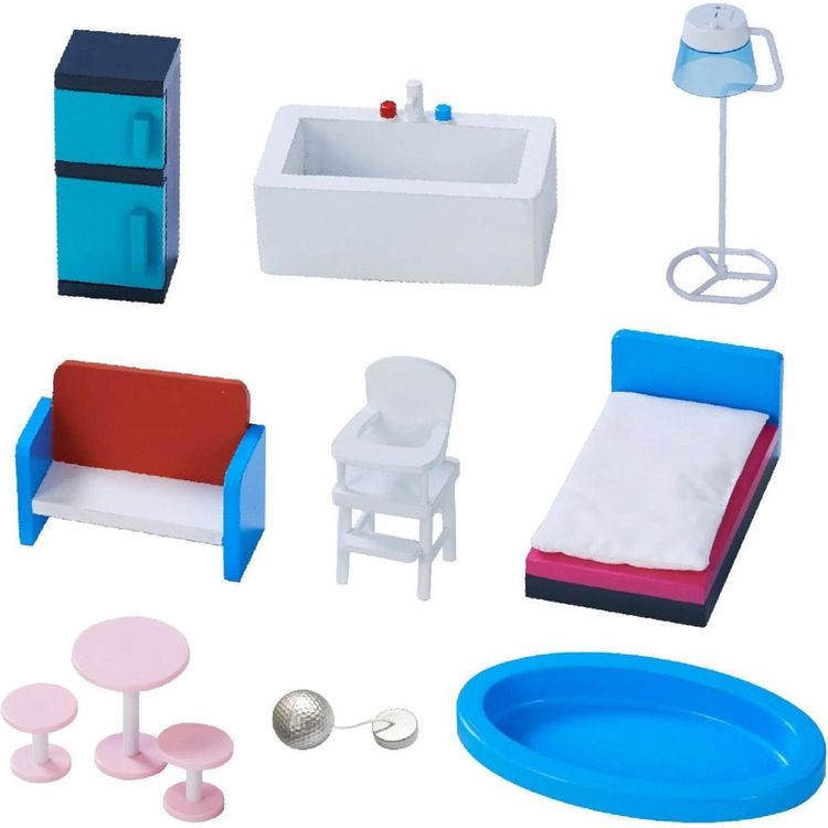 Dreamland Barcelona Dollhouse - Turquoise/Black