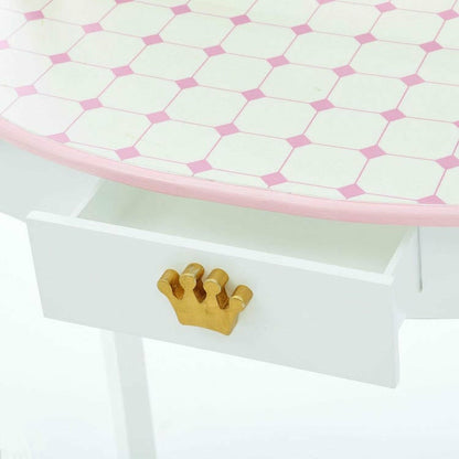 Dreamland Castle Play Vanity Set - White / Pink