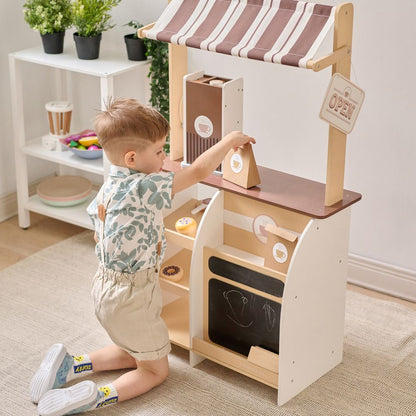 Espresso Treats Wooden Coffee Stand with 29 Accessories