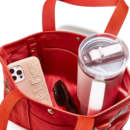 FAO x BaubleBar Small Tote Bag - Red